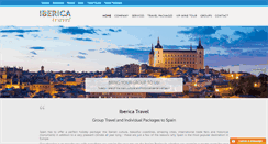 Desktop Screenshot of iberica-travel.com
